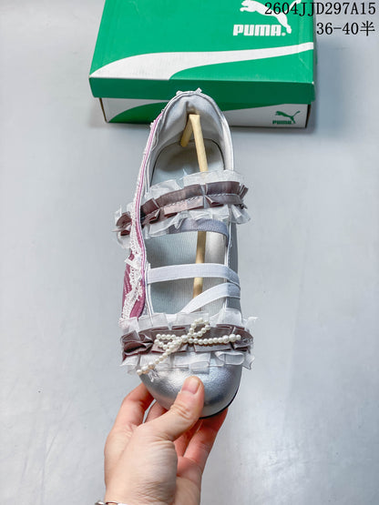 Puma Speedcat OG+ Sparco Silver Pink Sneakers