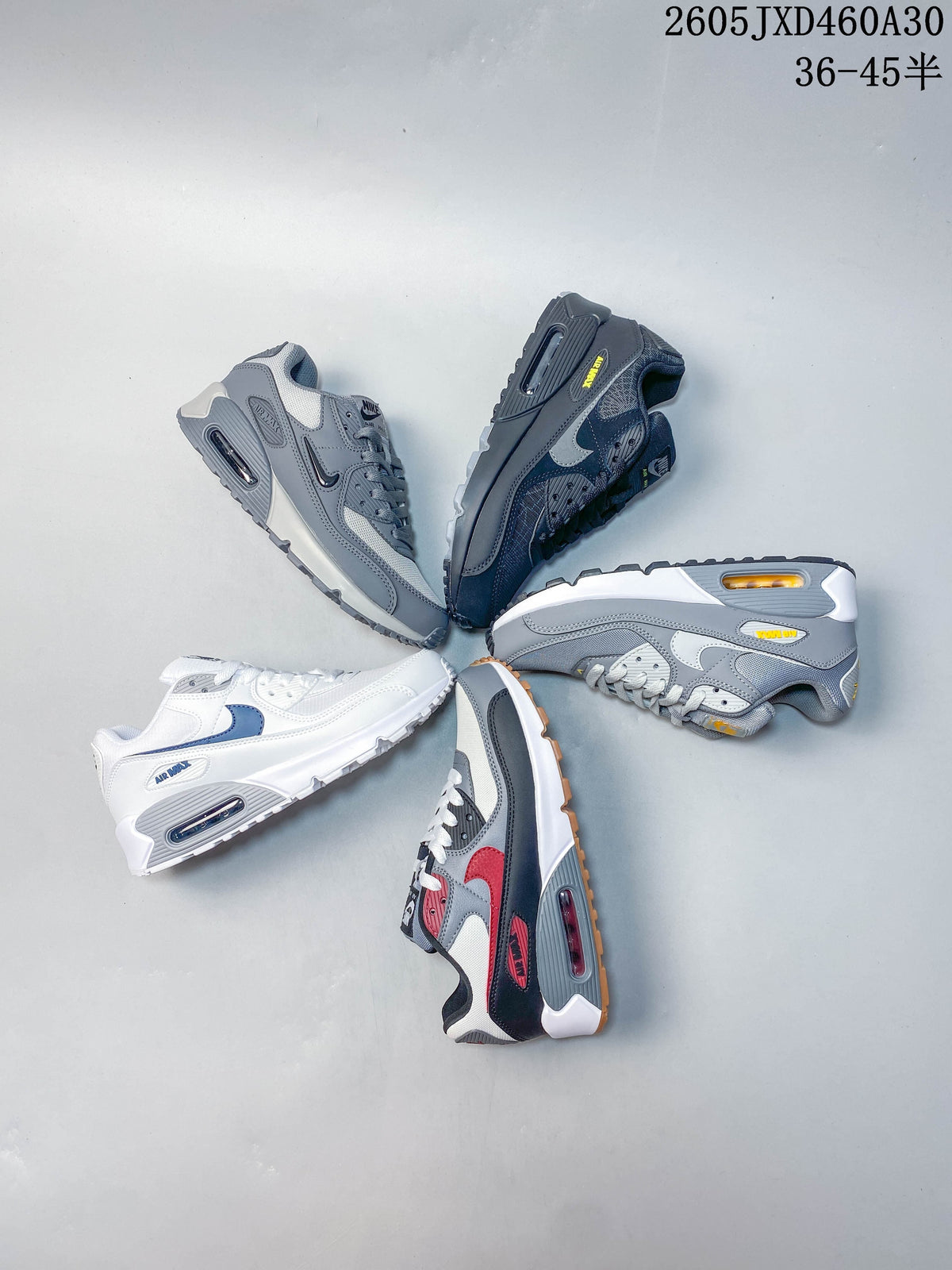 Nike Air Max 90 Retro Sneakers in Mixed Colors