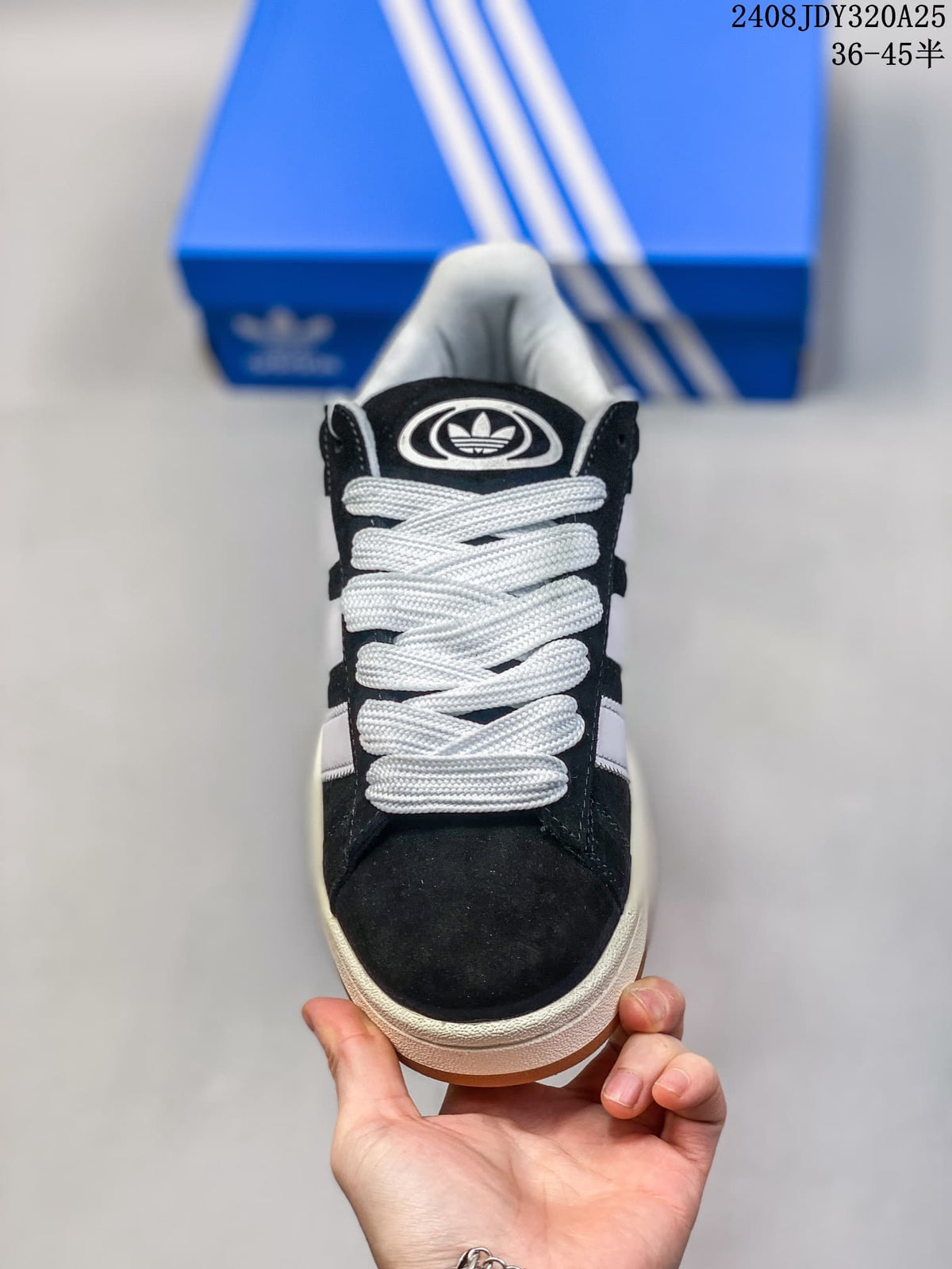 adidas Campus 00s Black and White Sneakers