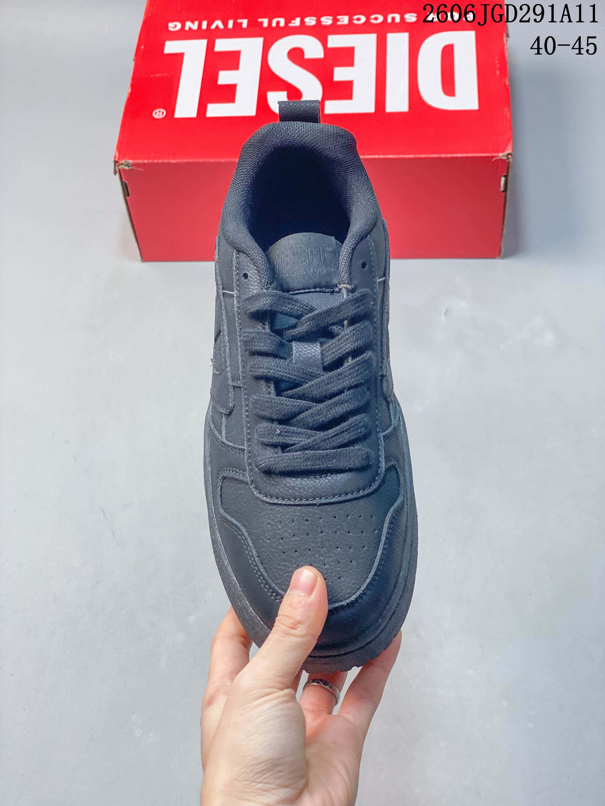 Diesel S-UKIYO V2 Low-Top Sneakers, Dark Gray