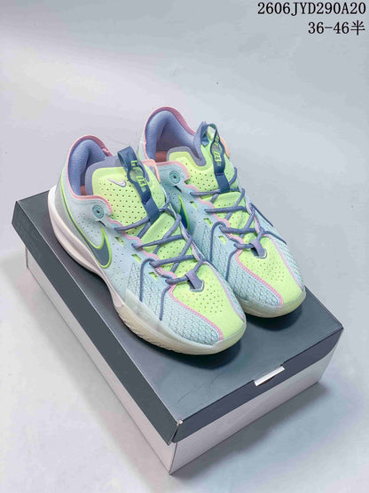Nike Air Zoom GT Cut Basketball Shoes in Blue and Volt