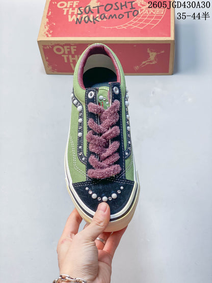 Vans LX Old Skool Pearlized Green Sneakers