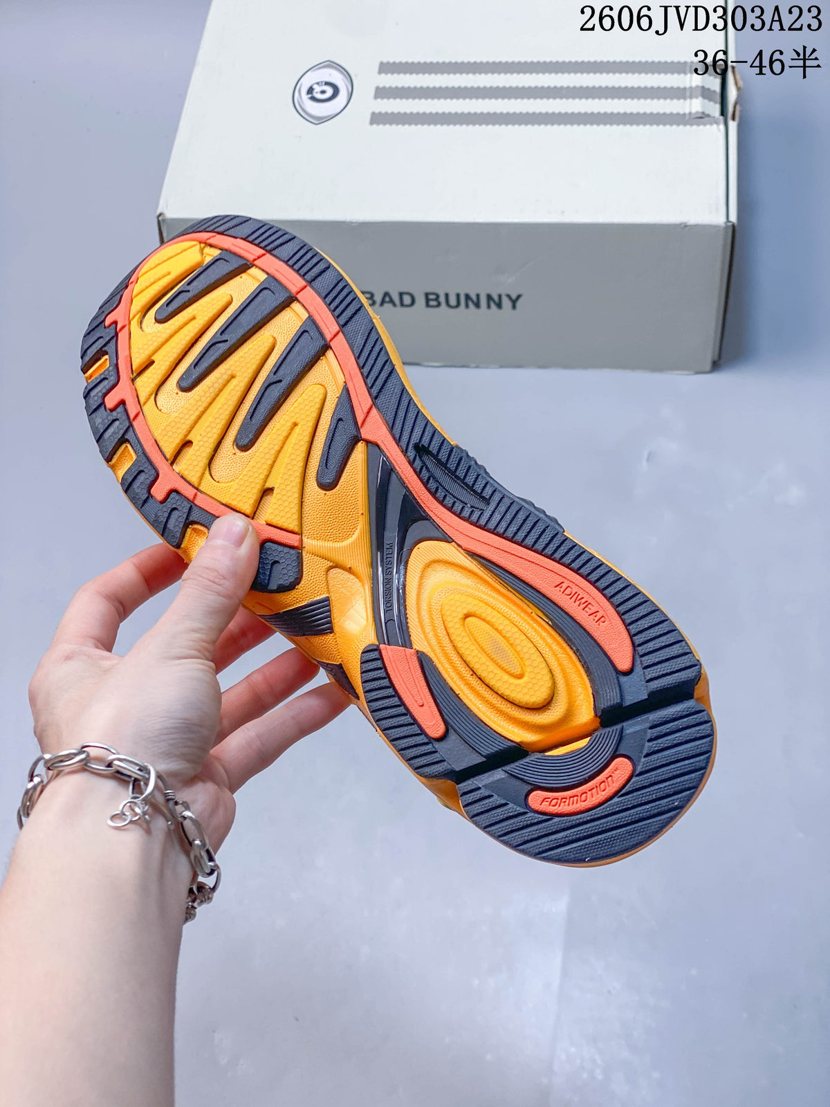 adidas Response CL Bad Bunny Sneakers Yellow Orange Navy