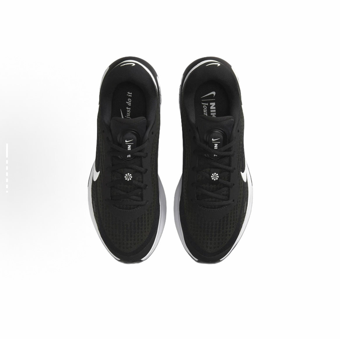 Nike Journey Run Road Running Shoes Black White FN0228-001