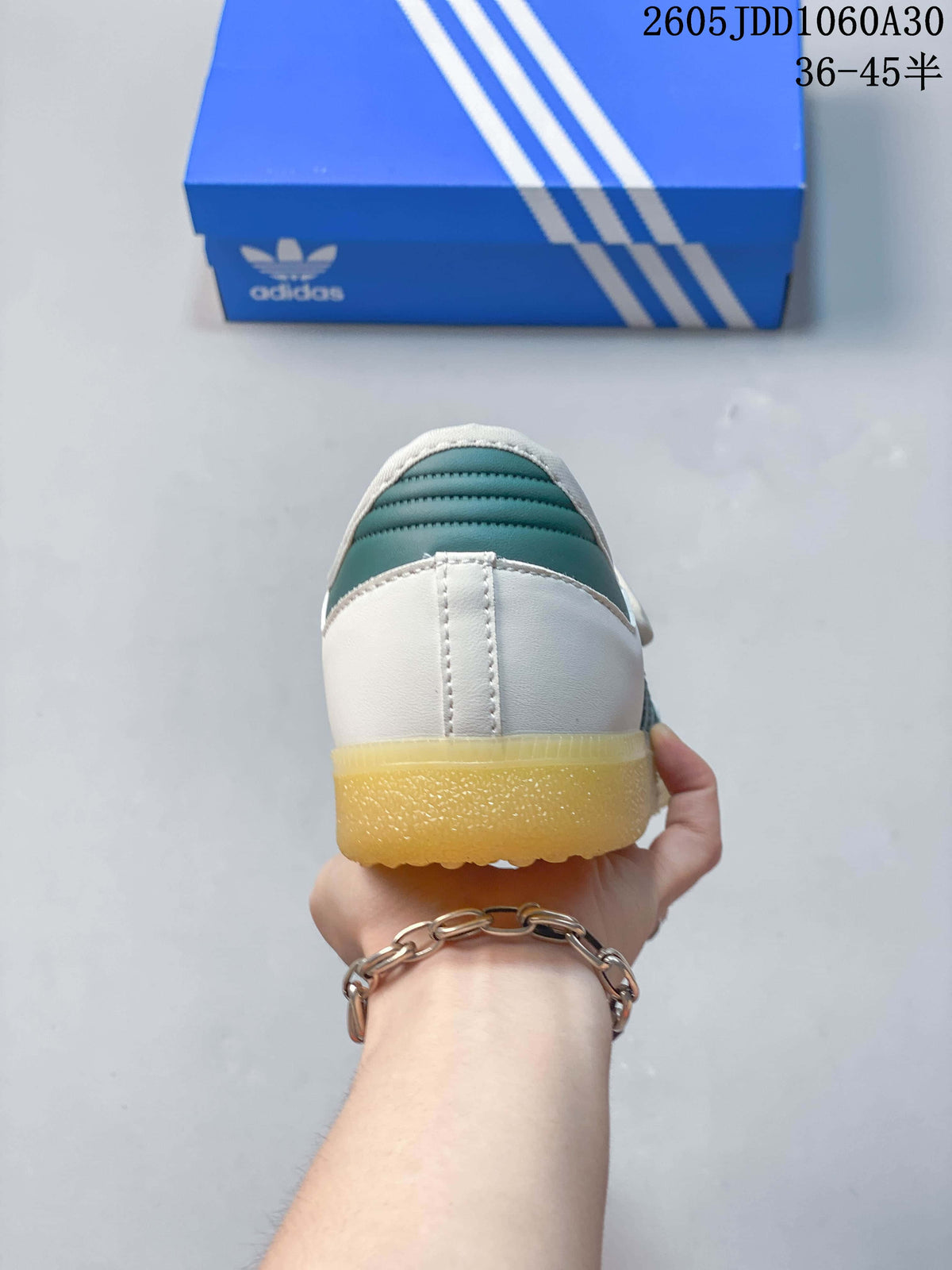 Adidas Samba Jane Mary Jane Sneakers White Green