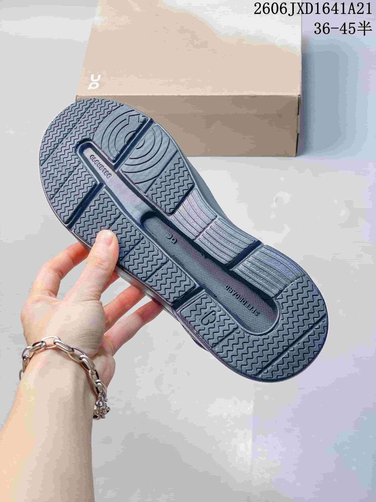 On Low-Top Sneakers in Charcoal Gray JXD1641A21