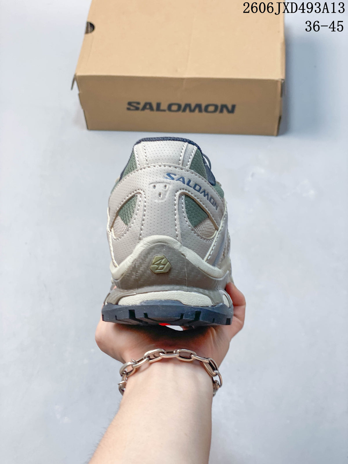 Salomon XA Pro 3D Trail Running Shoes in Sand Gray