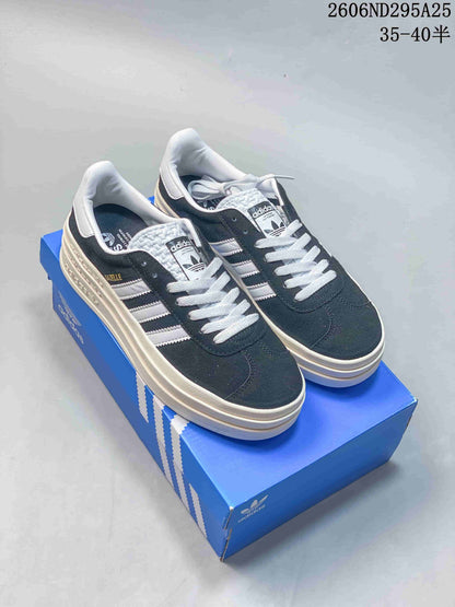 adidas Gazelle Bold Women’s Platform Sneakers Navy White