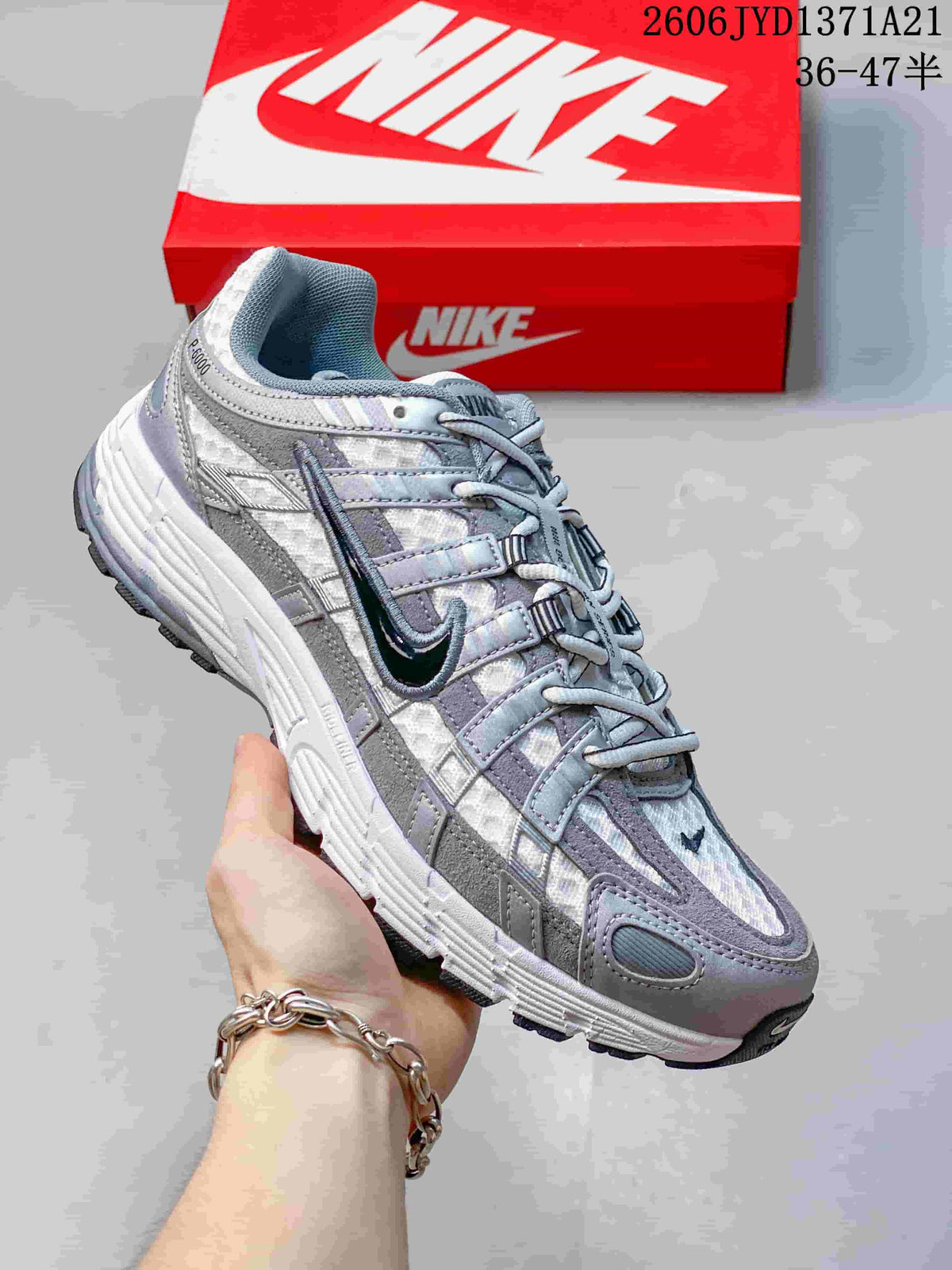 Nike P-6000 Sneakers White Grey 06JYD1371A21