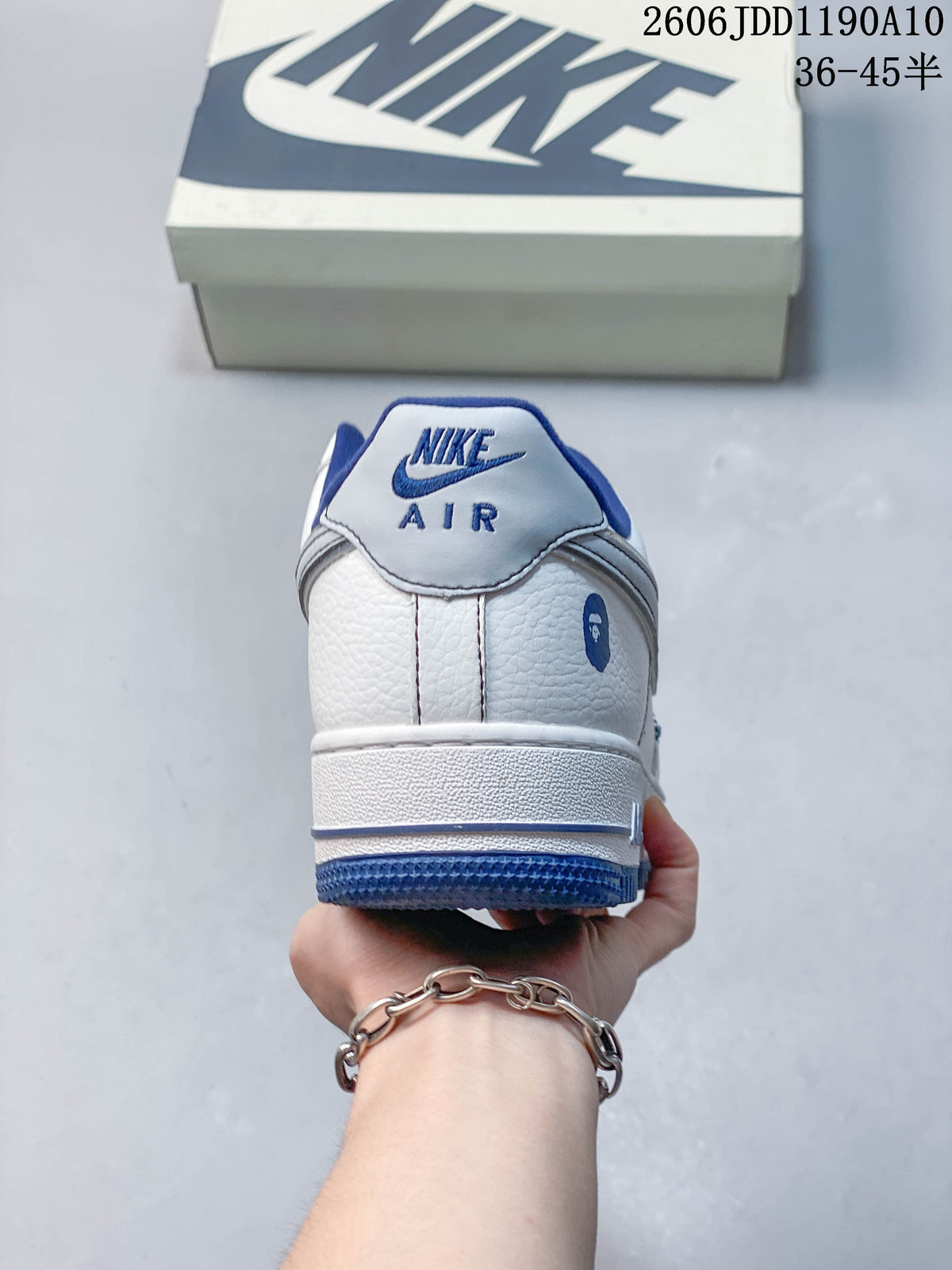 Nike Air Force 1 '07 Low White Blue Sneakers