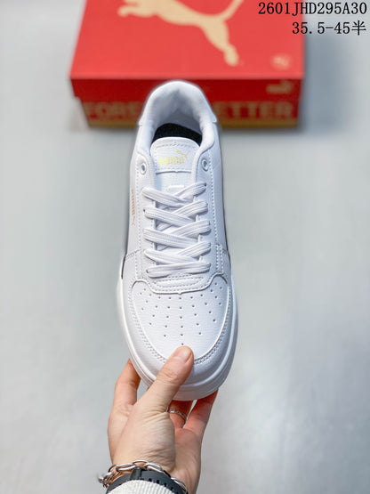 Puma Caven 2.0 White Low-Top Sneakers 395082