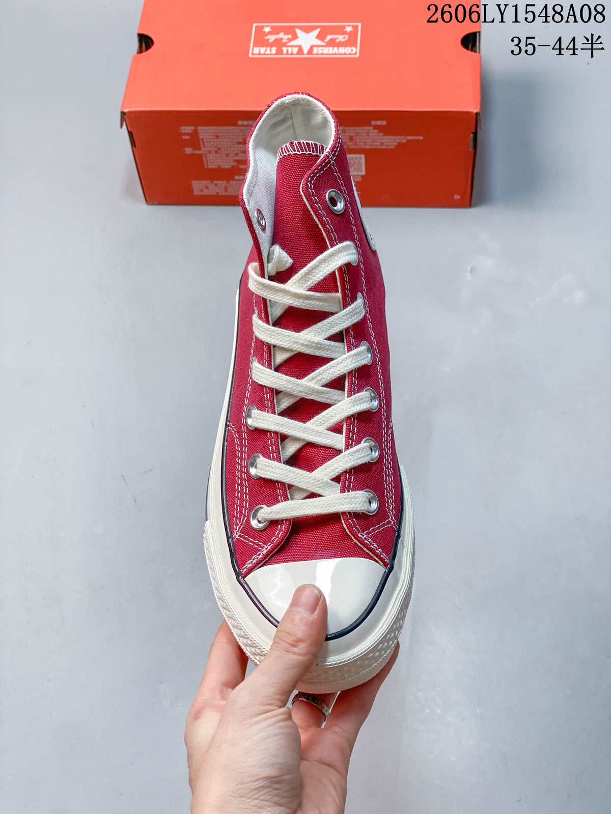 Converse Chuck 70 High Top Sneakers in Red