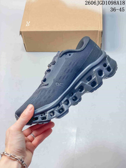 On Cloudmonster 3 Running Shoes, Charcoal, 611280ASEWO