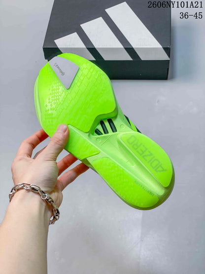 Adidas Ultrabounce Running Shoes in Neon Yellow