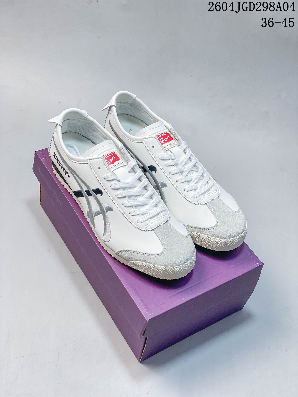 Onitsuka Tiger Mexico 66 Deluxe White Silver Sneakers