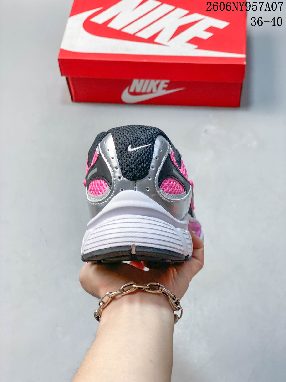 Nike V5 RNR Sneakers in Silver, Pink and Black