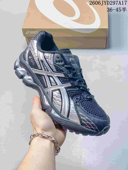 ASICS GEL-Kayano 12.1 Running Shoes in Navy and Silver