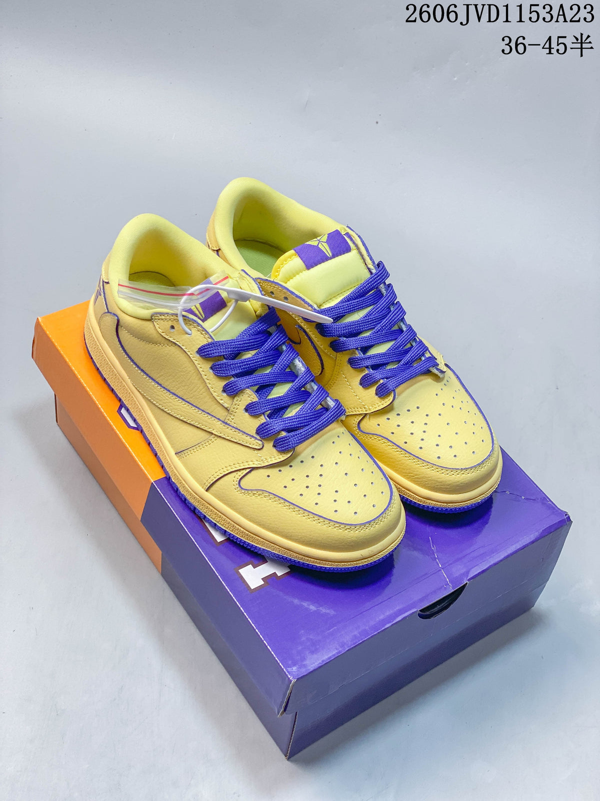 Nike Air Jordan 1 Low-Style Sneakers with Contrast Swoosh