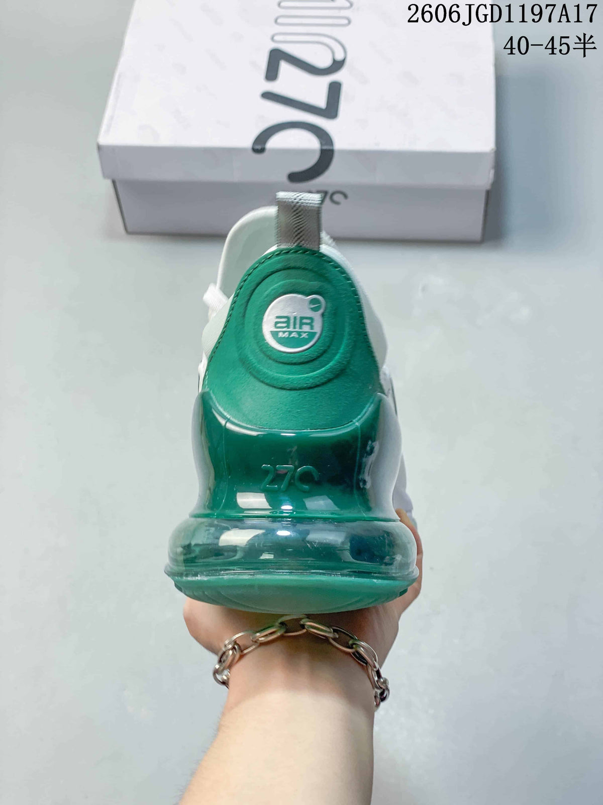 Nike Air Max Pulse White and Green Sneakers