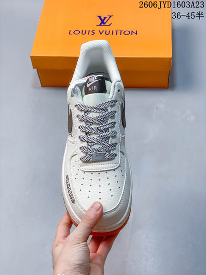 Nike Air Force 1 '07 Low Off-White Style Sneakers
