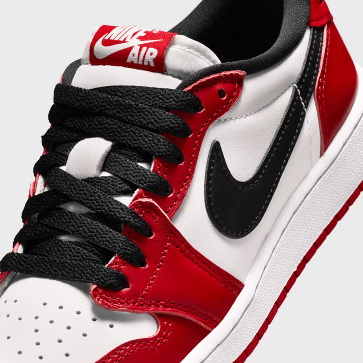 Jordan GS Air Jordan 1 Retro Low OG - Varsity Red / Black / Summit White