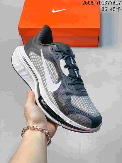 Nike Zoom Plus Running Sneakers in Charcoal and White