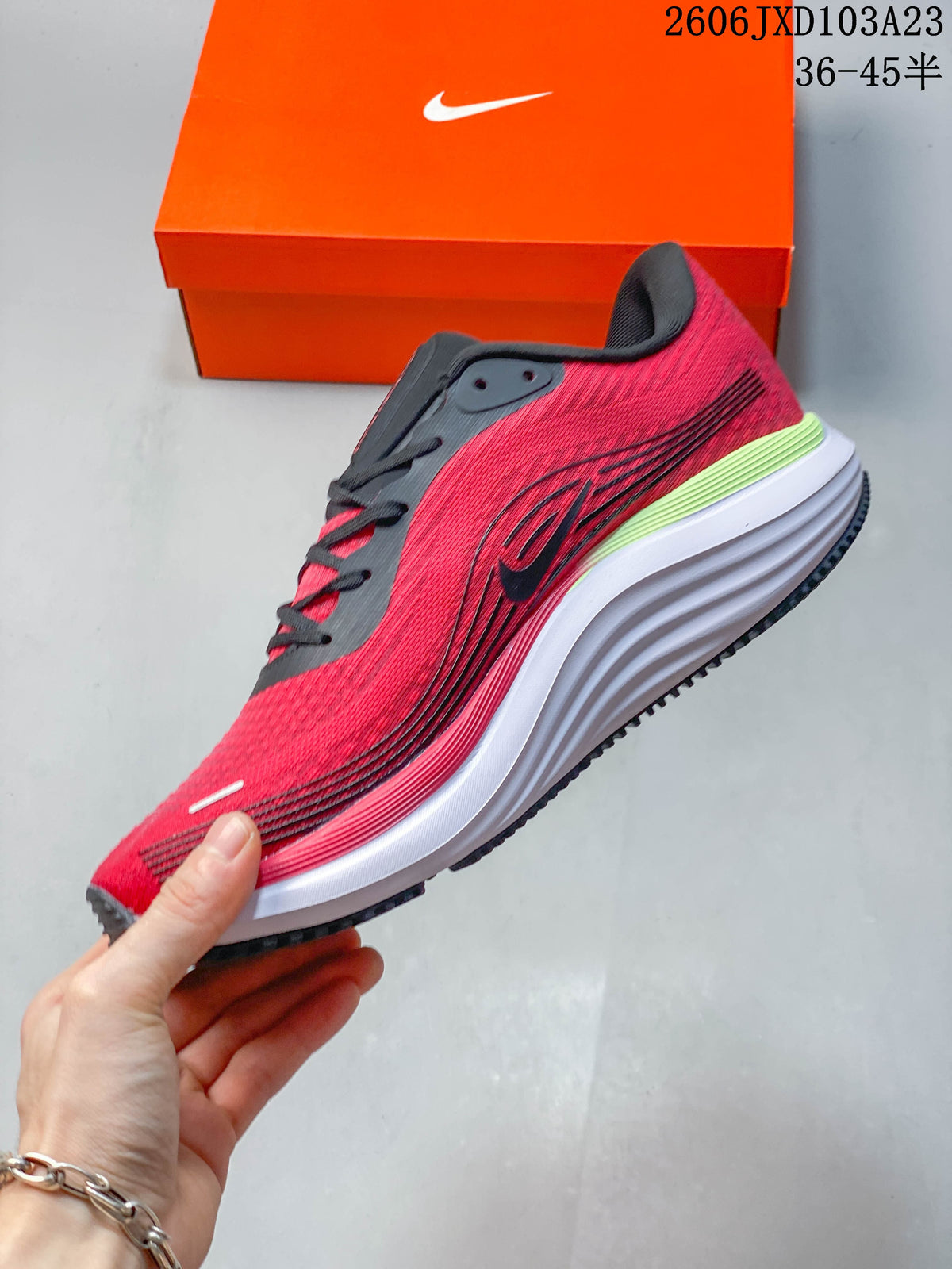 Nike Air Zoom Pegasus Running Shoes in Red