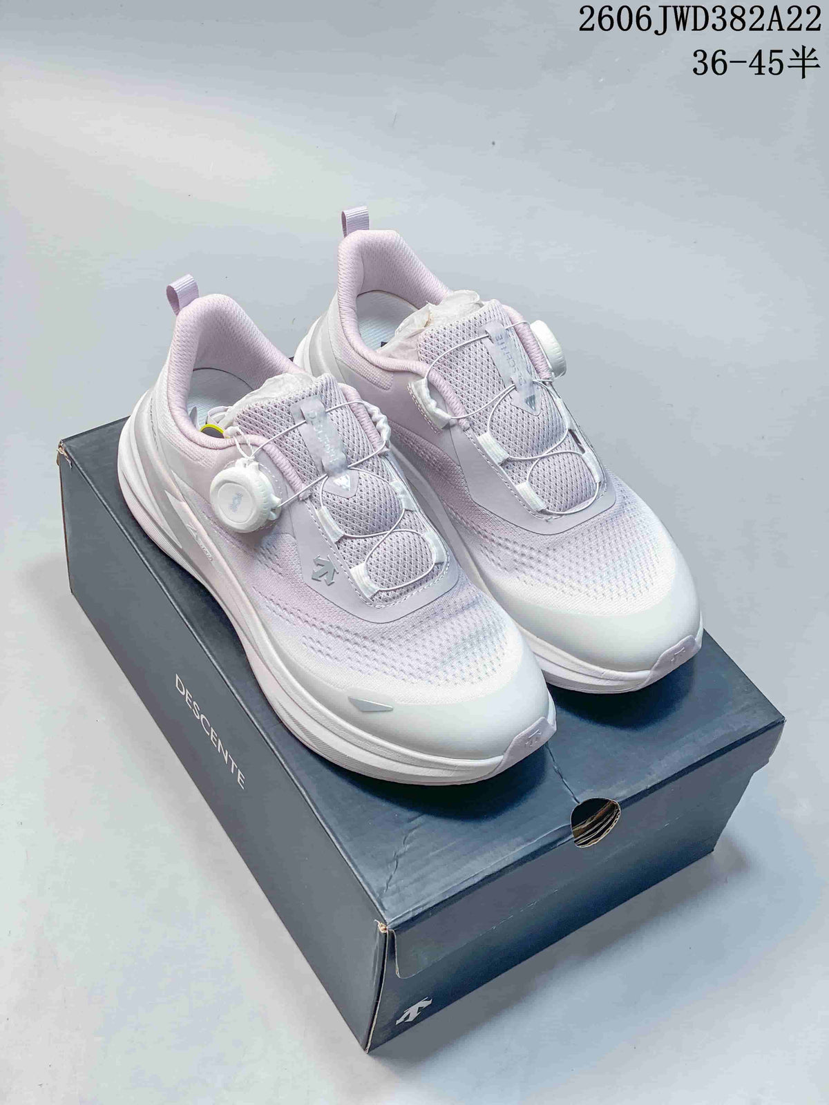DESCENTE Running BOA Z-FOAM Sneakers White Lavender