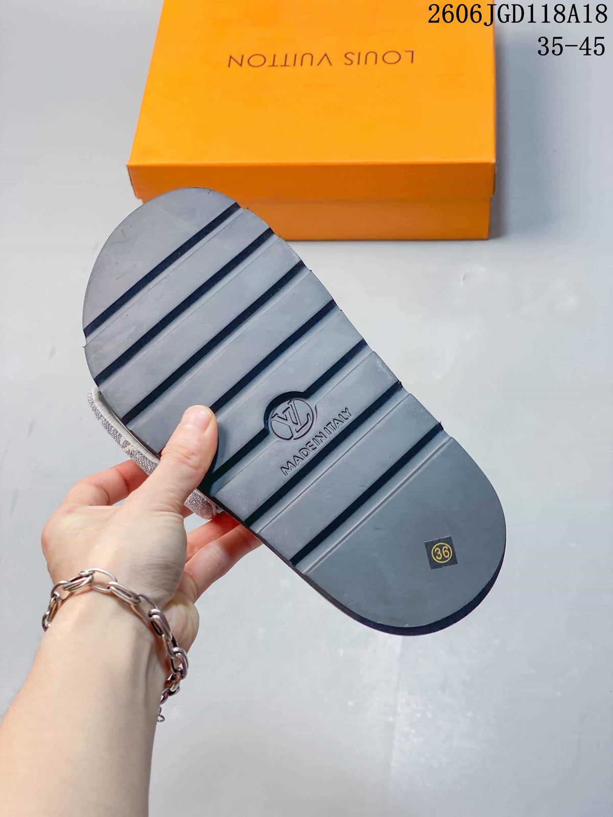 Louis Vuitton Pool Pillow Comfort Monogram Denim Slide Sandals