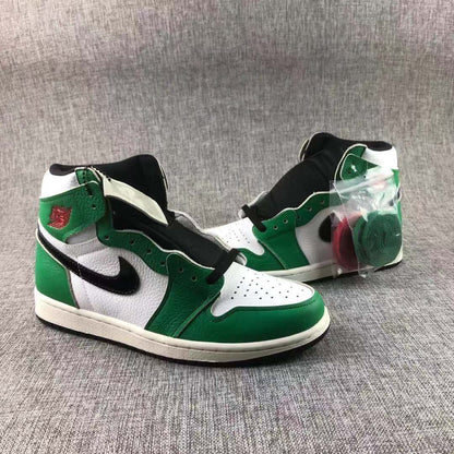 Jordan Air Jordan 1 Lucky Green High-Top Sneakers