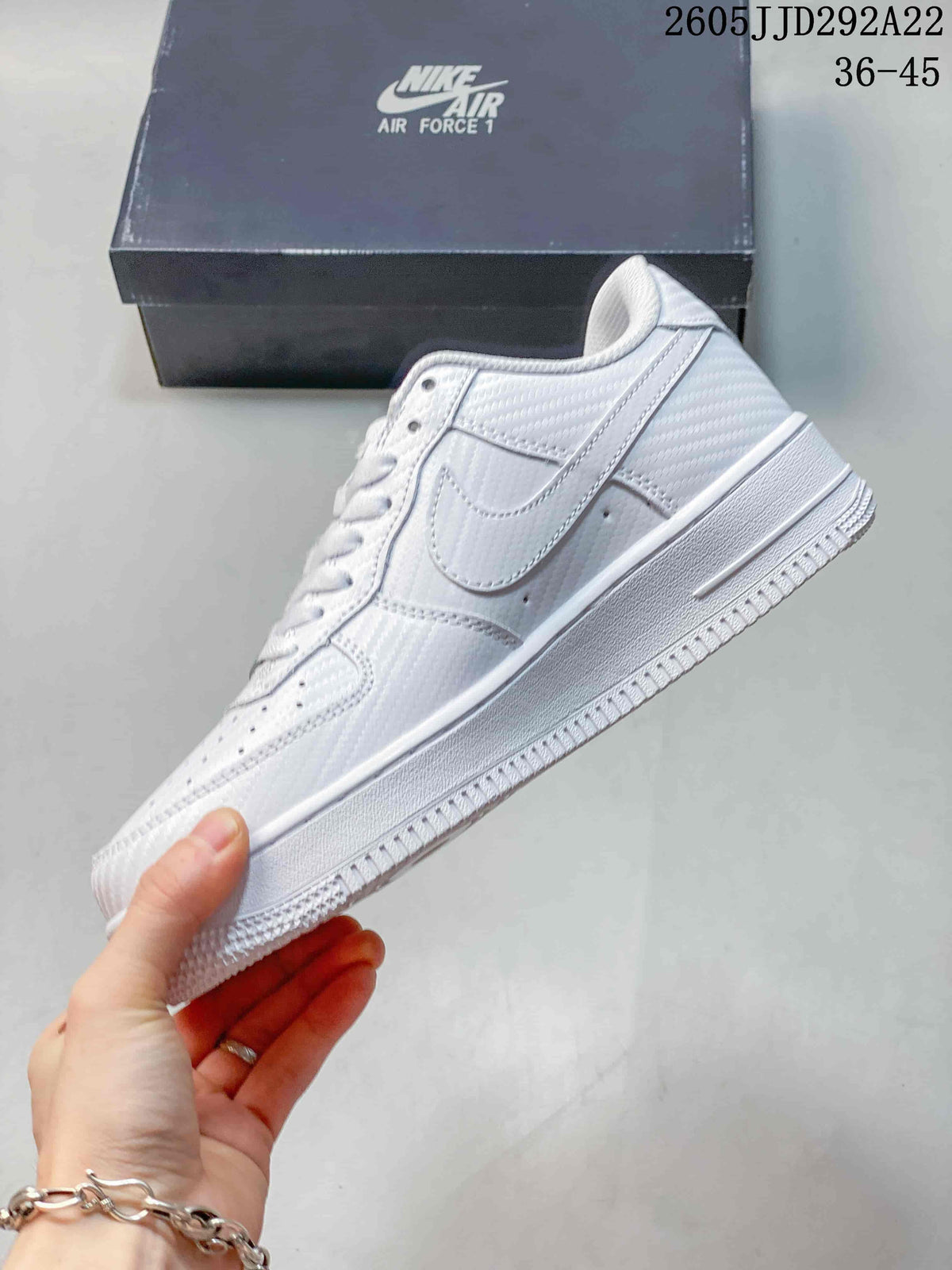 Nike Women's Air Force 1 Shadow Sneakers, White