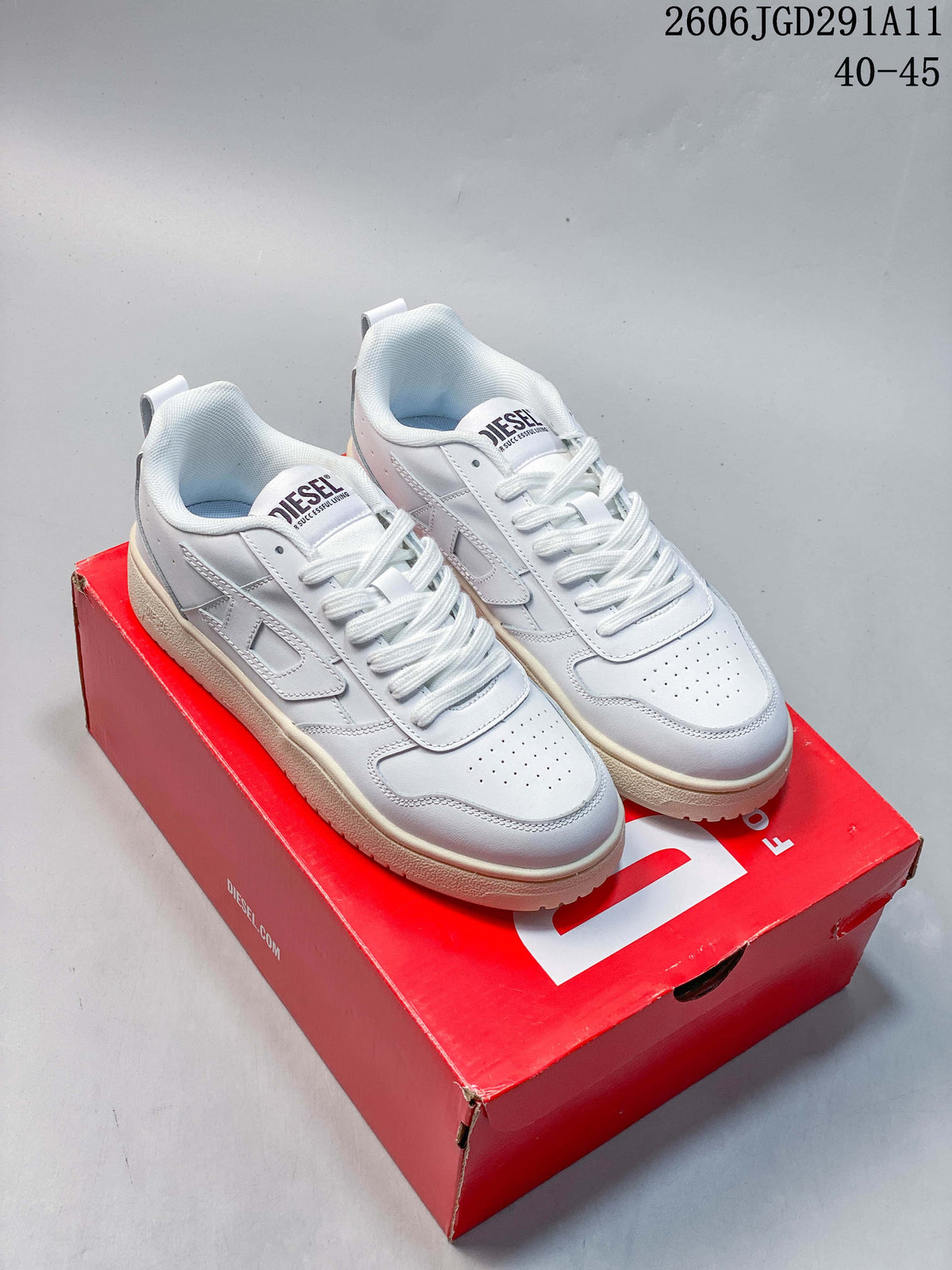 Diesel S-Ukyo V2 White Low-Top Sneakers