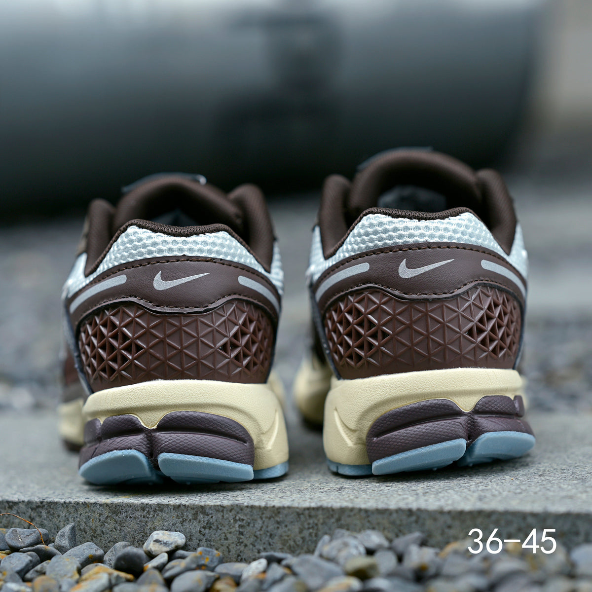 Nike Air Zoom Vomero 5 Sneakers in Brown and Blue
