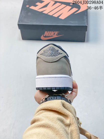 Jordan AJ1 Low “Reverse Mocha” Sneakers