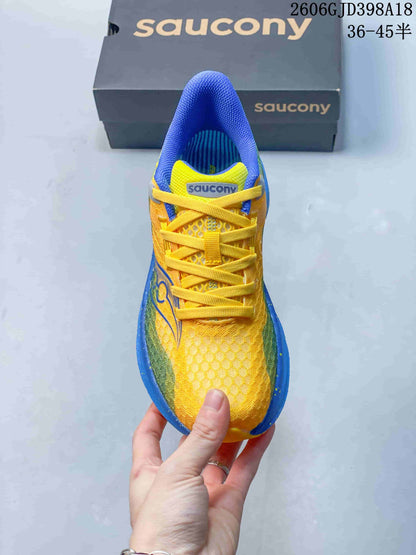 Saucony Endorphin Speed 5 Running Shoes Yellow Blue