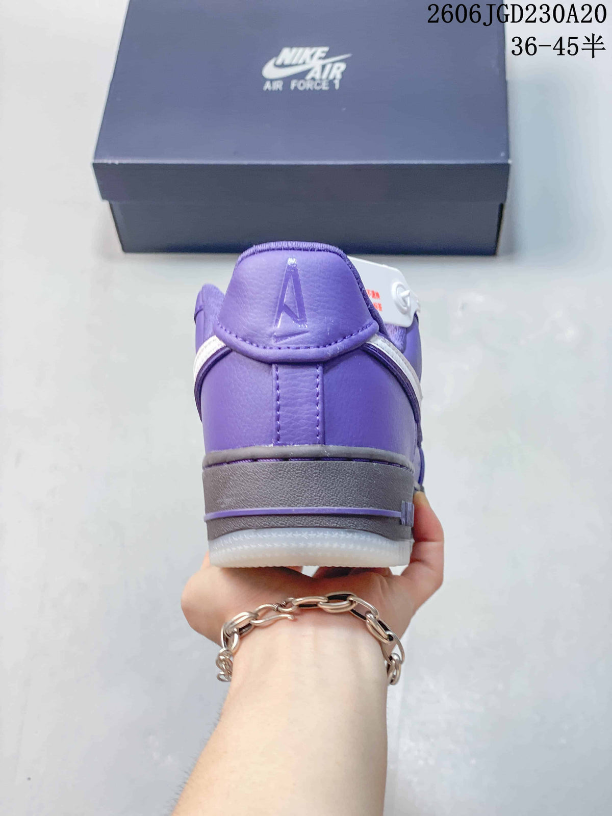 Nike Air Force 1 Low Purple Sneakers