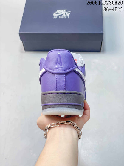 Nike Air Force 1 Low Purple Sneakers