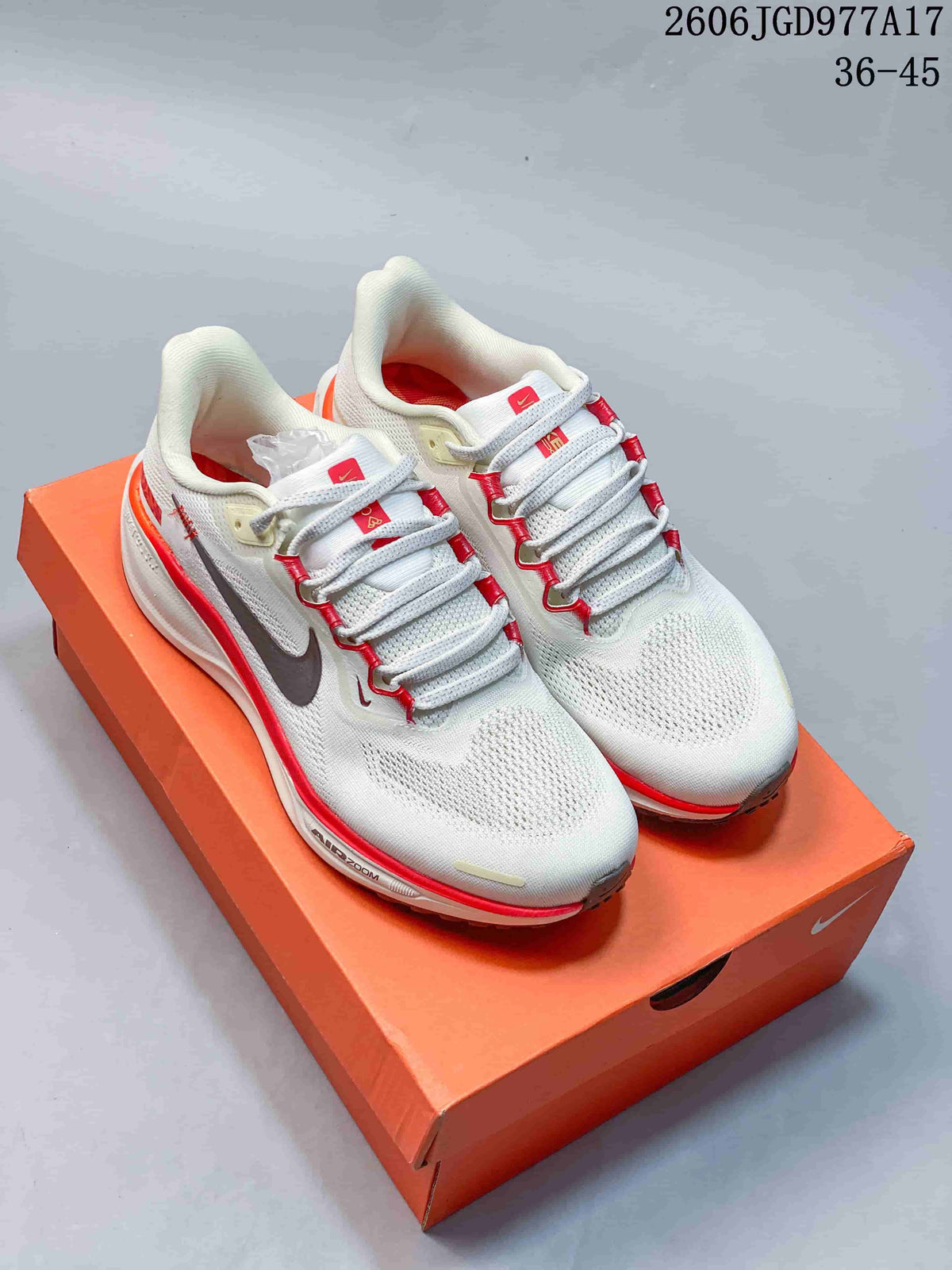 Nike Air Zoom Pegasus 41 Running Shoes White Red FZ5056-887