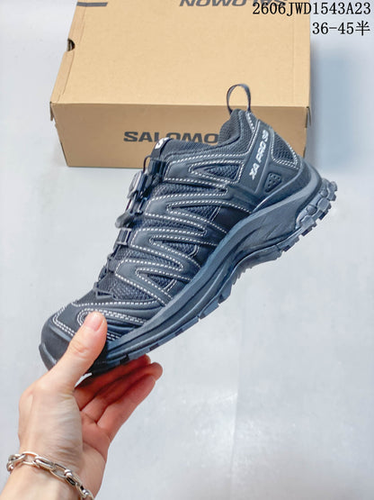 Salomon XA Pro 3D Low-Top Trail Running Shoes, Charcoal