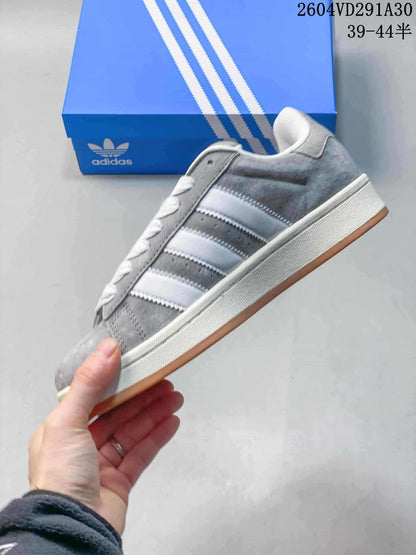 Adidas Campus 00s Low-Top Sneakers Grey White ID7028
