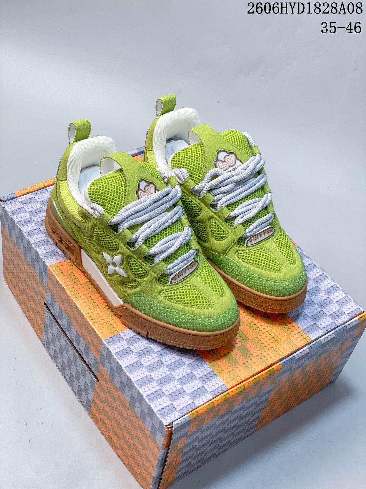 Louis Vuitton LV Trainer Low-Top Sneakers