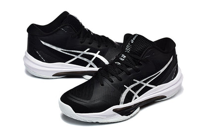 ASICS Sky Elite FF MT 3 Black Silver Indoor Court Shoes
