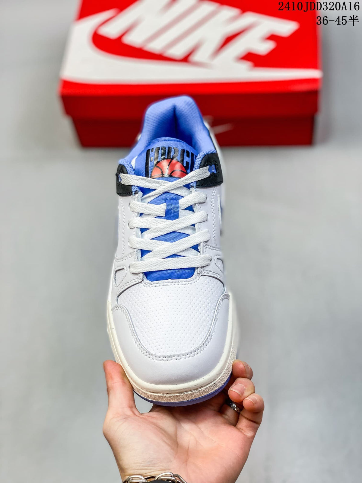 Nike Full Force Low Sneakers White Blue