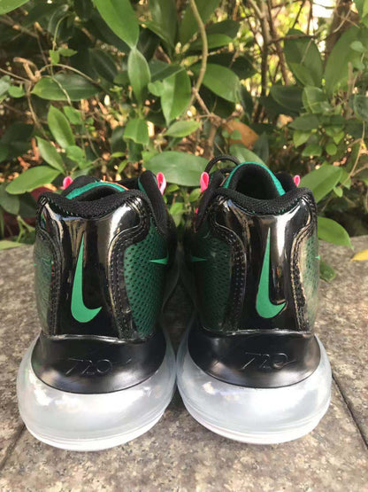 Nike Air Max 720 Sneakers in Green, Black and Pink