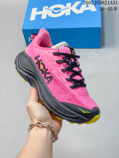 HOKA Challenger 8 Pink Trail Running Shoes 2605JGD821A31