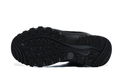 The North Face Waterproof Black Mid-Top Hiking Sneakers