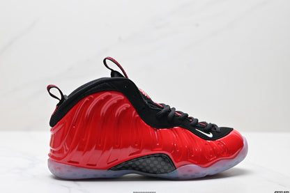 Nike Air Foamposite One Red and Black Basketball Sneakers
