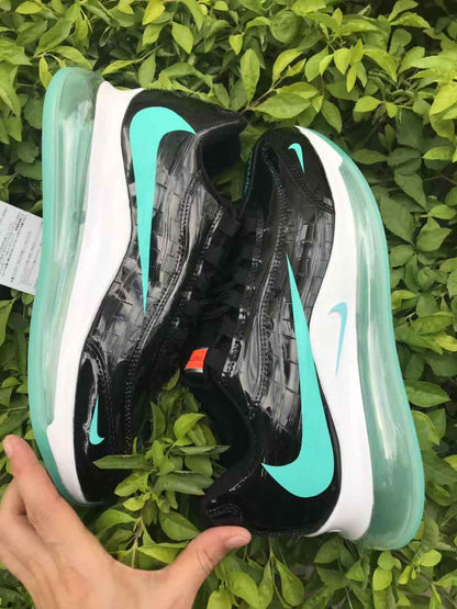 Nike Air Max 720 Sneakers in Black and Turquoise