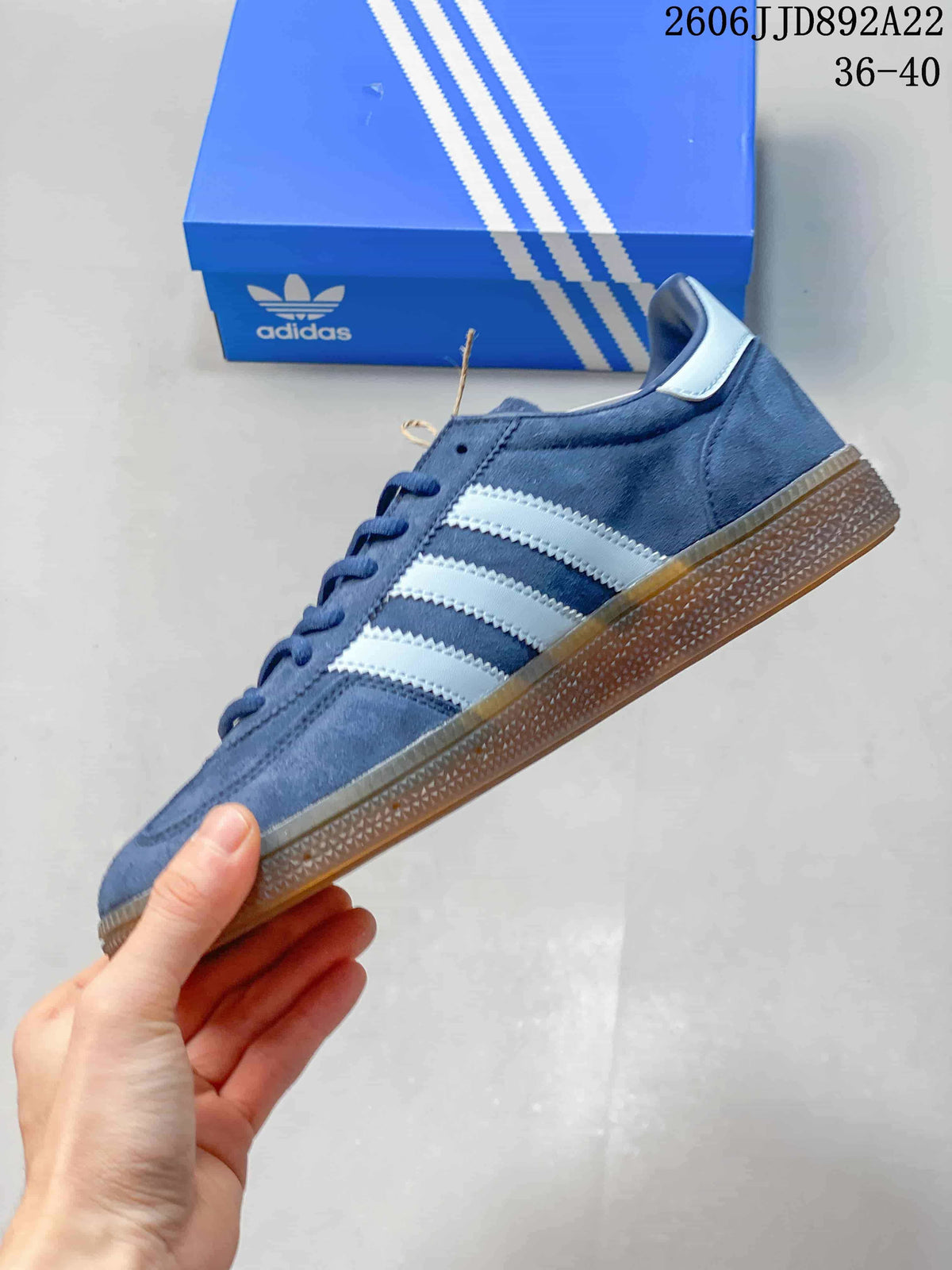adidas Blue Low-Top Sneakers KJ6590