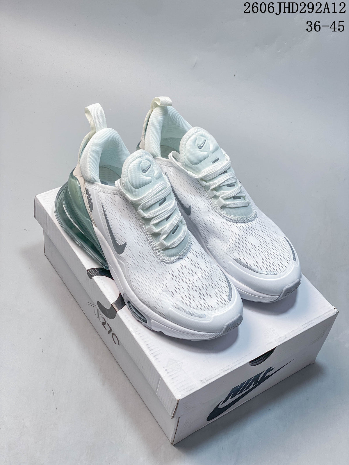 Nike Air Max 270 Sneakers in White and Multicolor
